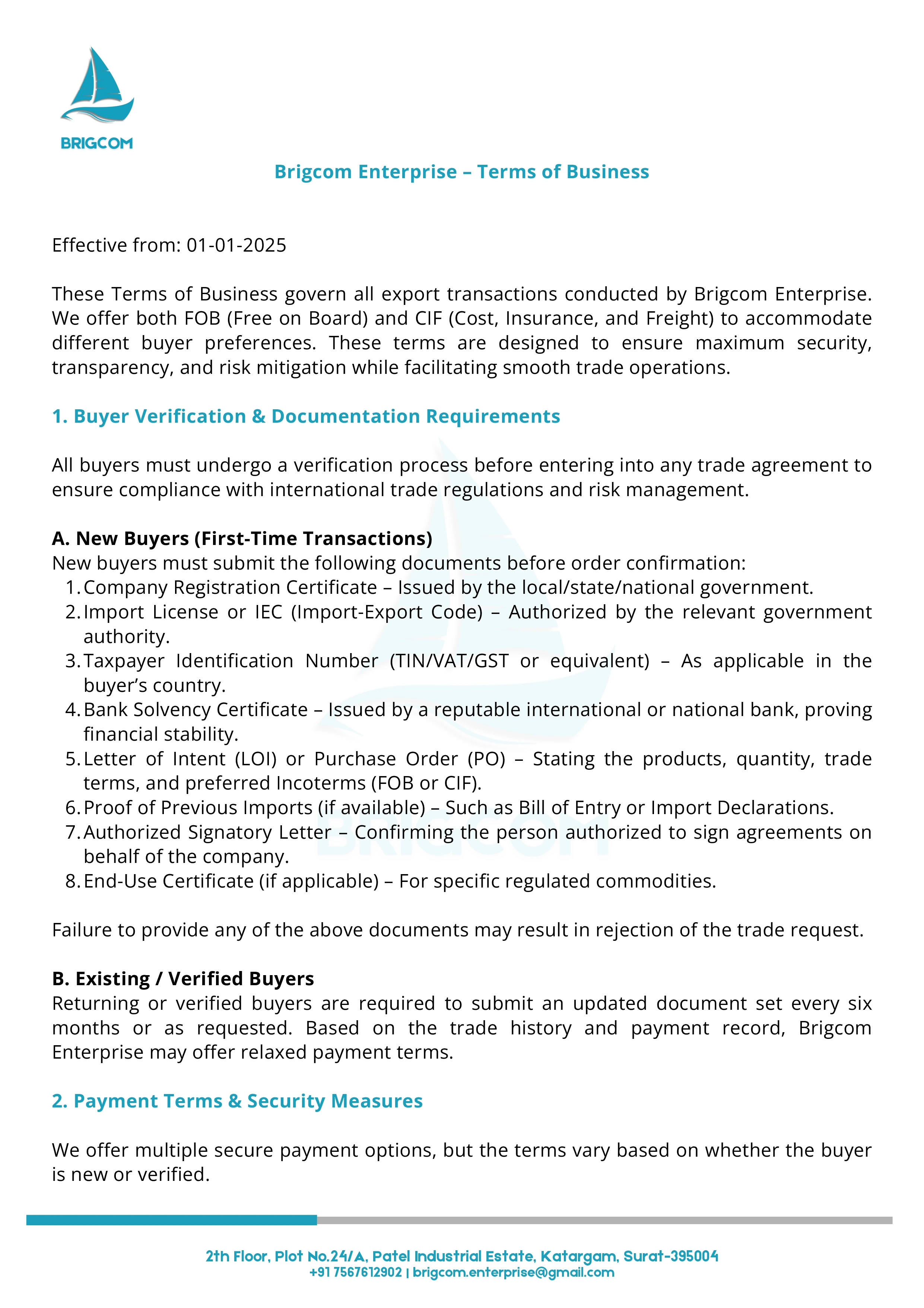 Business Terms